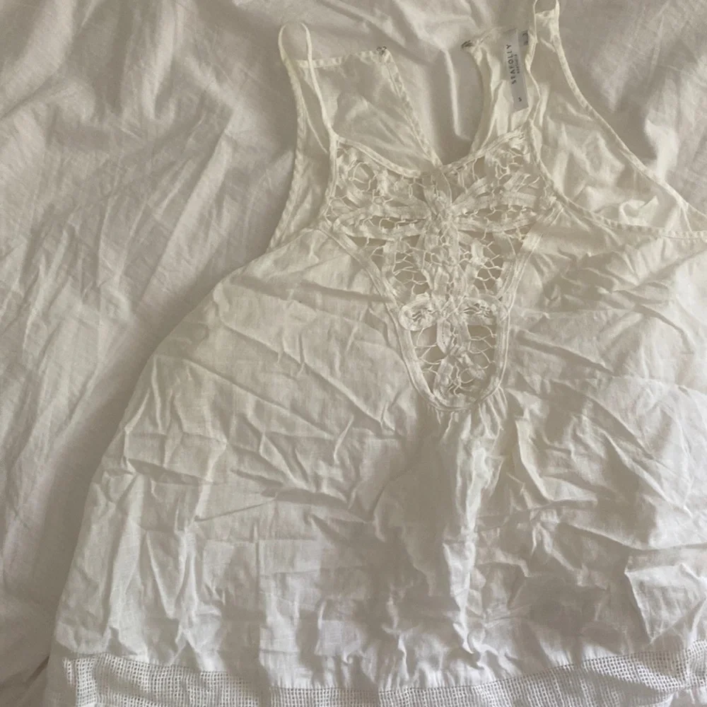 Seafolly linen summer top/swim cover - Picture 1 of 4